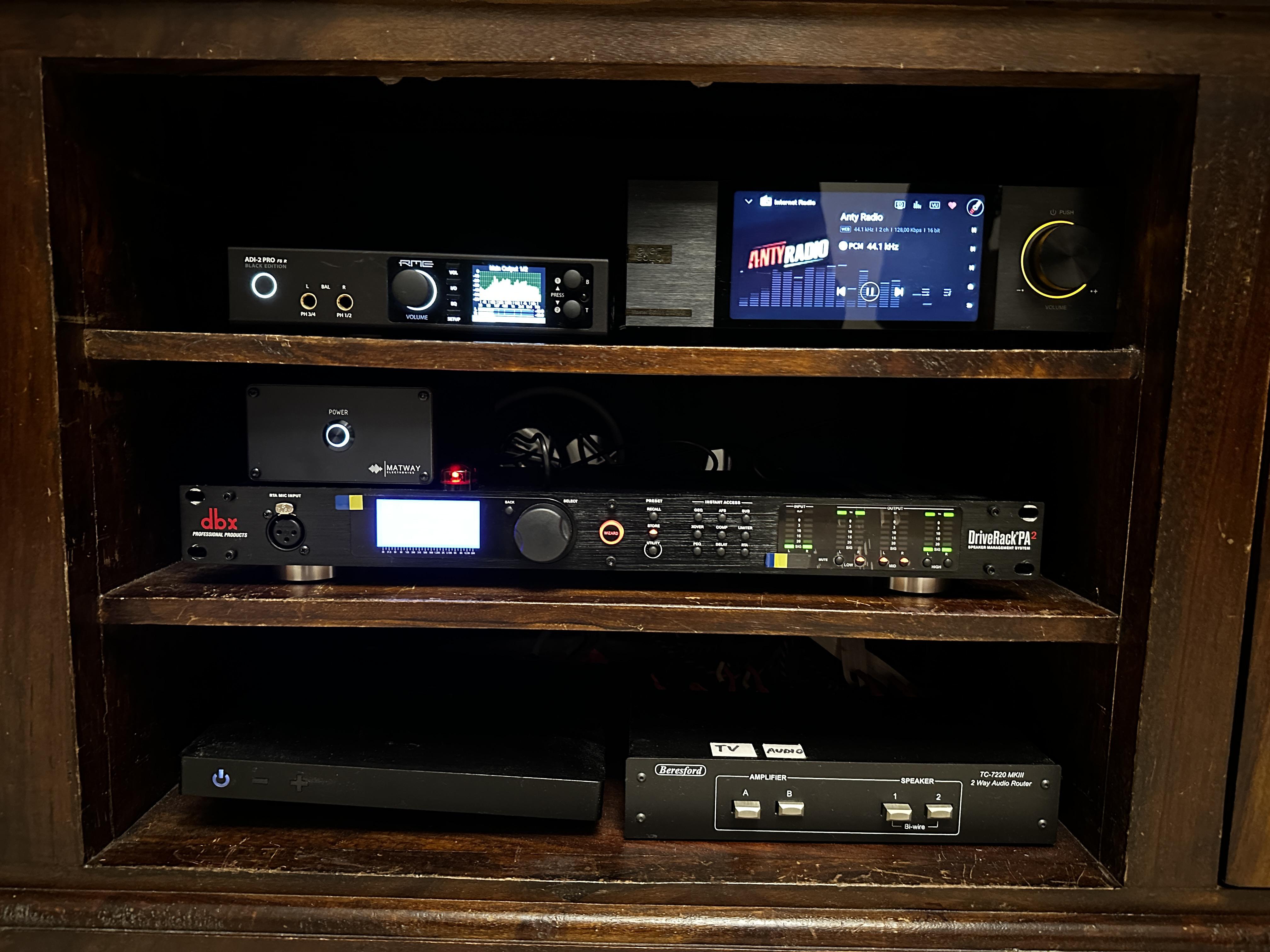 Behringer DBX + moduł Standby - kolejna automatyzacja!